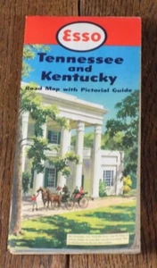 Hoja de ruta de Tennessee y Kentucky 1952 - Imagen 1 de 1
