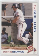2001 Grandstand Danville Braves Earl Guilliams #6