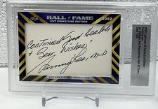 2022 Leaf Hall of Fame Cut Signature Edition Sammy Lee Auto