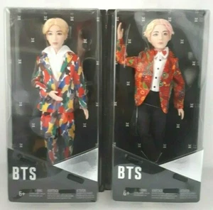 Mattel BTS K-Pop Bangtan Boys Band V & Jin Modespielzeug Puppe 11 Zoll - Bild 1 von 11