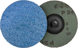 Mini discos de molienda de circonio de zirconio de 25 3" 24 de grano AMZ - Imagen 1 de 3