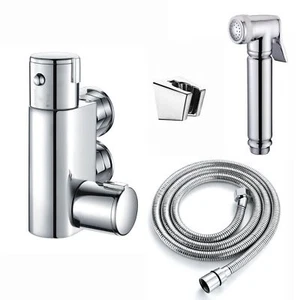 Mixer Valve Shower Head Hose Set Vito Rail Valve Vertical Chrome ENKI SH0110 - Picture 1 of 8