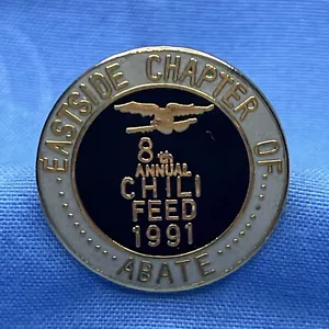 1991 ABATE 8° SPILLA CAPITOLO ANNUALE PEPERONCINO ALIMENTAZIONE EASTSIDE con clip in gomma - Foto 1 di 4