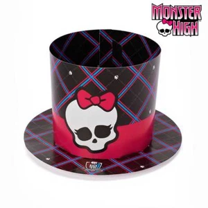 8 Monster High Halloween Girls Birthday Mini Party Paper Top Hats Amscan Favours - Picture 1 of 4