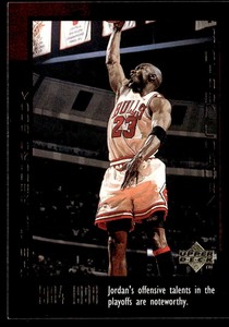 1999 Upper Deck Career Collection #52 Michael Jordan   Basketball Chicago Bulls 