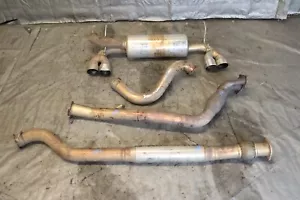 2013 SUBARU WRX STI HATCHBACK EJ257 2.5L PERRIN TURBO EXHAUST SYSTEM ASSY #2665 - Picture 1 of 9