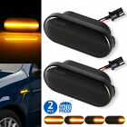 2Pc Sequential Led Side Marker Signal Light For Vw Mk4 Golf Jetta Gti R32 Beetle