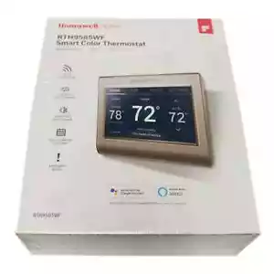 Honeywell Home RTH9585WF1004 Wi-Fi Smart Programable Thermostat - Silver - Picture 1 of 7