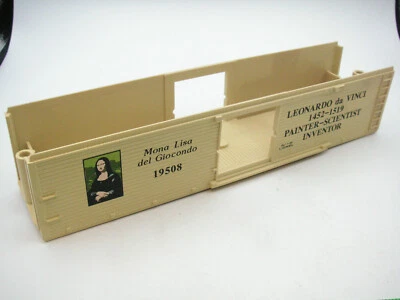 Lionel 19508 Leonardo Da Vinci / Mona Lisa Boxcar, 1989, Body ONLY, NOS!!! - Image 1 of 4