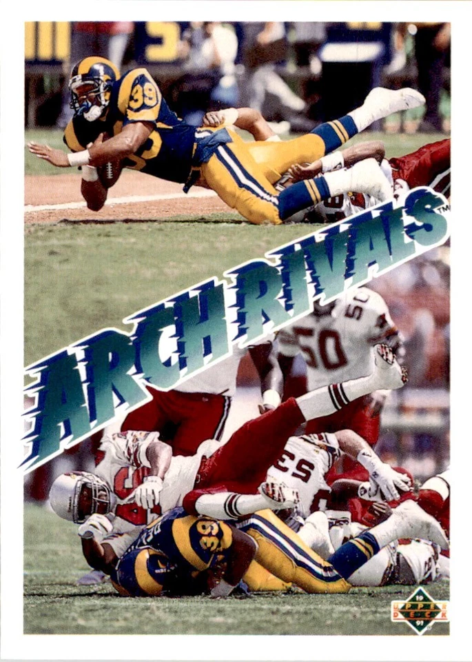 1991 Upper Deck Robert Delpino/Tim McDonald Football Cards #653 - Image 1 of 2