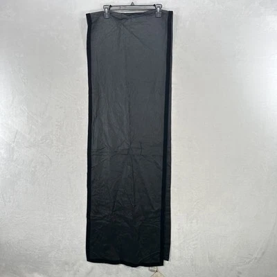 Pottery Barn Table Runner Velvet Ribbon Black 18x108 Linen Decor Classic New Tag - Image 1 of 4