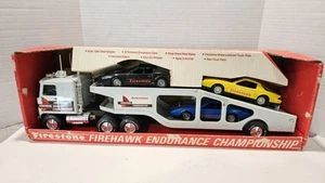 Vintage Nylint Firestone Firehawk Transporter w/ Original Box - Picture 1 of 16