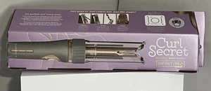Ferro arricciacapelli automatico InfinitiPRO by Conair Curl Secret ceramica 5 impostazioni di calore nuovo - Foto 1 di 6