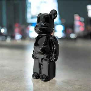 BACCARAT Bearbrick schwarz Kristallglas Be@rbrick Figur Skulptur Briefbeschwerer - Bild 1 von 6