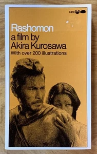 Rashomon by Akira Kurosawa - VG vintage 1969 Black Cat film script pb, HTF - Imagen 1 de 8