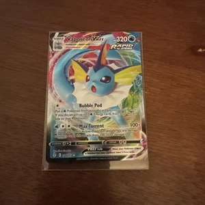 Pokémon TCG Karte Vaporeon VMAX Evolving Skies Holo Ultra Rare 030/203 - Bild 1 von 6
