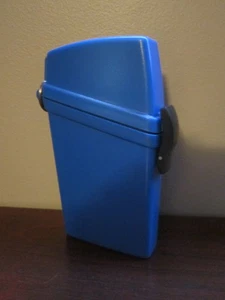 FUNDA IMPERMEABLE WITZ SMARTPHONE AZUL OPACO 5.5" X 3" X .75" USADA TAL CUAL - Imagen 1 de 9