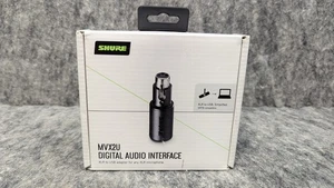 SHURE MVX2U Mic Interface XLR to USB Microphone Adapter to USB-C for Computer PC - Picture 1 of 10