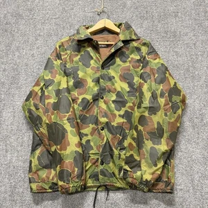 VTG Round Towners Jacket Men's Medium Camouflage Made In USA Windbreaker - Picture 1 of 13