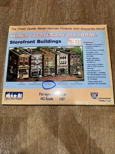 IHC 100-16 Storefront Buildings Kit, HO scale New - Picture 1 of 3