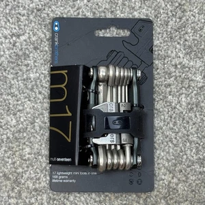 Interruptor de cadena multiherramienta para bicicleta Crank Brothers m17 Torx níquel medianoche negro - Imagen 1 de 6