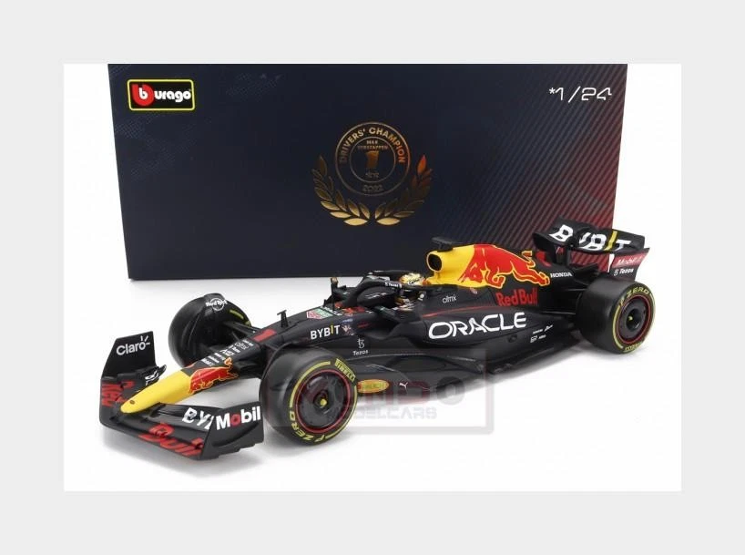 1:24 BURAGO Red Bull F1 Rb18 #1 2022 Max Verstappen With Pilot BU28026-VE - Immagine 1 di 2