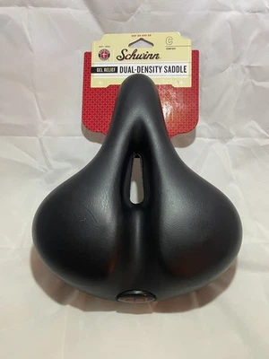 Schwinn Dual Density GEL Comfort Seat Bicycle Bike Saddle New - Image 1 of 4