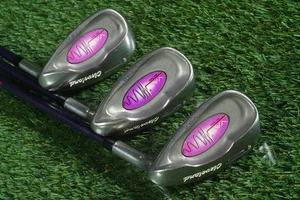 CLEVELAND VAS 792 WEDGES SET D,S,L TRUE TEMPER GRAPHITE STIFF RH 52°,56°,60° - Picture 1 of 12