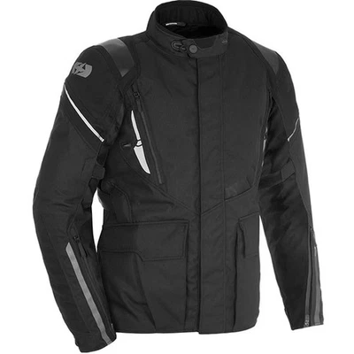 Oxford Motorbike Motorcycle Waterproof Montreal 4.0 Textile Jacket Stealth Black - Image 1 of 2