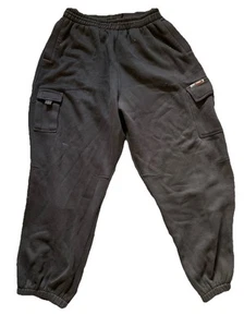 Koman Men's 2xl Sweatpants Black Thick Modern Basics - Picture 1 of 8