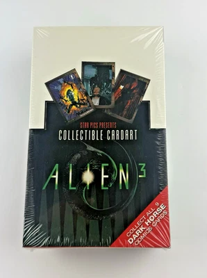 ALIEN 3 1992 Star Pics Tarjeta Coleccionable Arte Pack Caja - Caja Sellada 36 Paquetes Foto 1 de 4