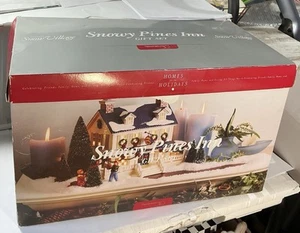 Department 56 The Original Snow Village Snowy Pines Inn Retired 1998 Box - Picture 1 of 9