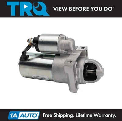 TRQ New Starter Motor for Suburban Escalade Express Van Silverado Sierra H2 6.0L - Image 1 of 4