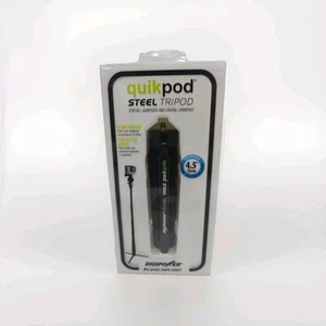 DIGIPOWER QUIKPOD TRÉPIED ACIER pour tous les Quikpods et appareil photo - s'étend 4,5" 12 cm - Photo 1 sur 4