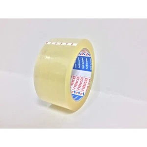CLEAR PACKING TAPE PARCEL STRONG 48MM X 66M BOX SEALING SELLOTAPE PACKAGING 36 - Picture 1 of 3