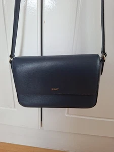 Ladies DKNY navy Cross Body Bag slight defects - Picture 1 of 12
