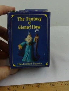 The Fantasy of Glenwillow ceramic figurine MIB Wizard 14017 Russ Berrie - Picture 1 of 5