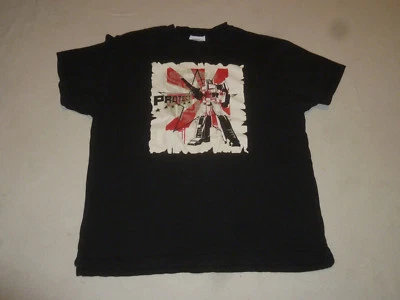 变形金刚衬衫男式中号 OPTIMUS PRIME G1 机器人卡车黑色睡裙 T 恤 — 第 1/4 张图片