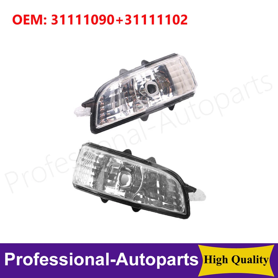 31111090 31111102 Par de luces intermitentes izquierda+derecha para Volvo C30 S40 S60 S80 Foto 1 de 4