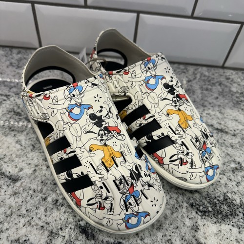 Adidas Sandalo Acqua Topolino C Bambini Sandali Bambini 2 Disney Slip On Nuovo Pippo