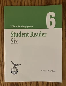 Student Reader 6 Wilson Reading System 2008 3rd Ed. ISBN 9781567780727 - Picture 1 of 1