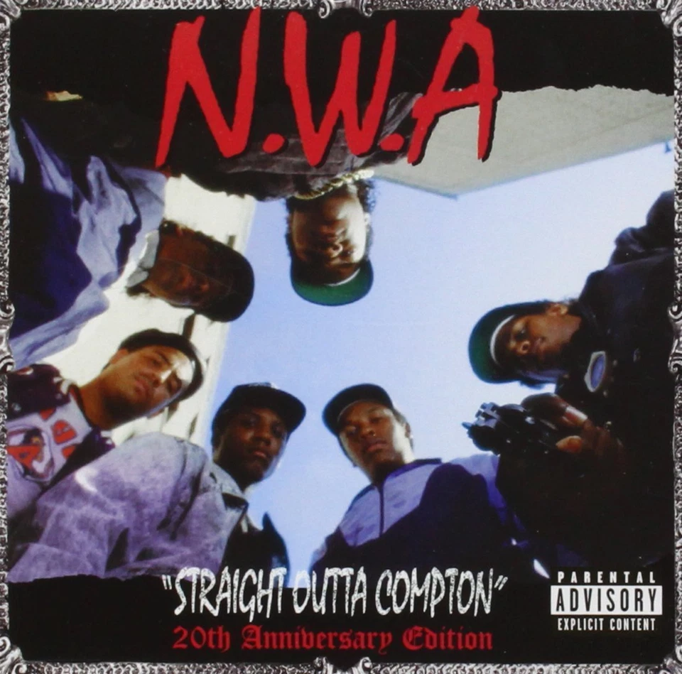 NWA Straight Outta Compton 5 Extra Tracks 20th Anniversary Edition CD NEW - Image 1 of 1