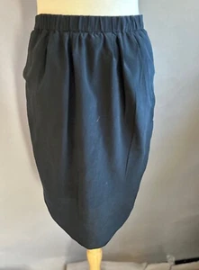 Falda negra de seda Madewell - talla M - Imagen 1 de 3