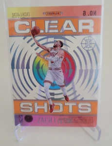 2020-21 PANINI ILLUSIONS ZACH LAVINE CLEAR SHOTS ORANGE #6 CHICAGO BULLS - Picture 1 of 2