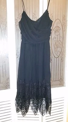 MICA LADIES LITTLE BLACK SEXY DRESS - SIZE 4 - Image 1 of 4