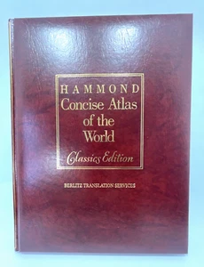 Concise Atlas of the World Hammond Leather Classics, Concise Edition - Picture 1 of 11
