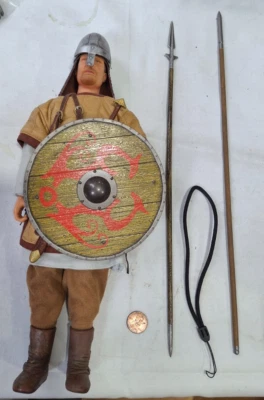 Ignite Time Silhouette 9th 10th Century Viking Raider 12" Action Figure LJ-337 - Image 1 of 4