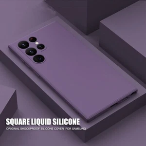 Silicone Case For Samsung Galaxy S23 S22 Ultra S20 S21 FE A53 A52 A54 Soft Cover - Picture 1 of 26