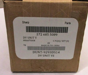 Sharp DUNT-9293DS14 Developer Unit Yellow for MX6070NM - Picture 1 of 5