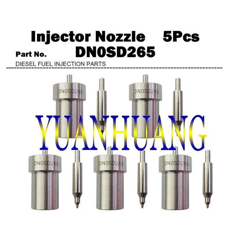 5 Fuel Injector Nozzle DN0SD265 for Mercedes Benz W201 W124 190 250D 250GD OM602 Foto 1 de 1